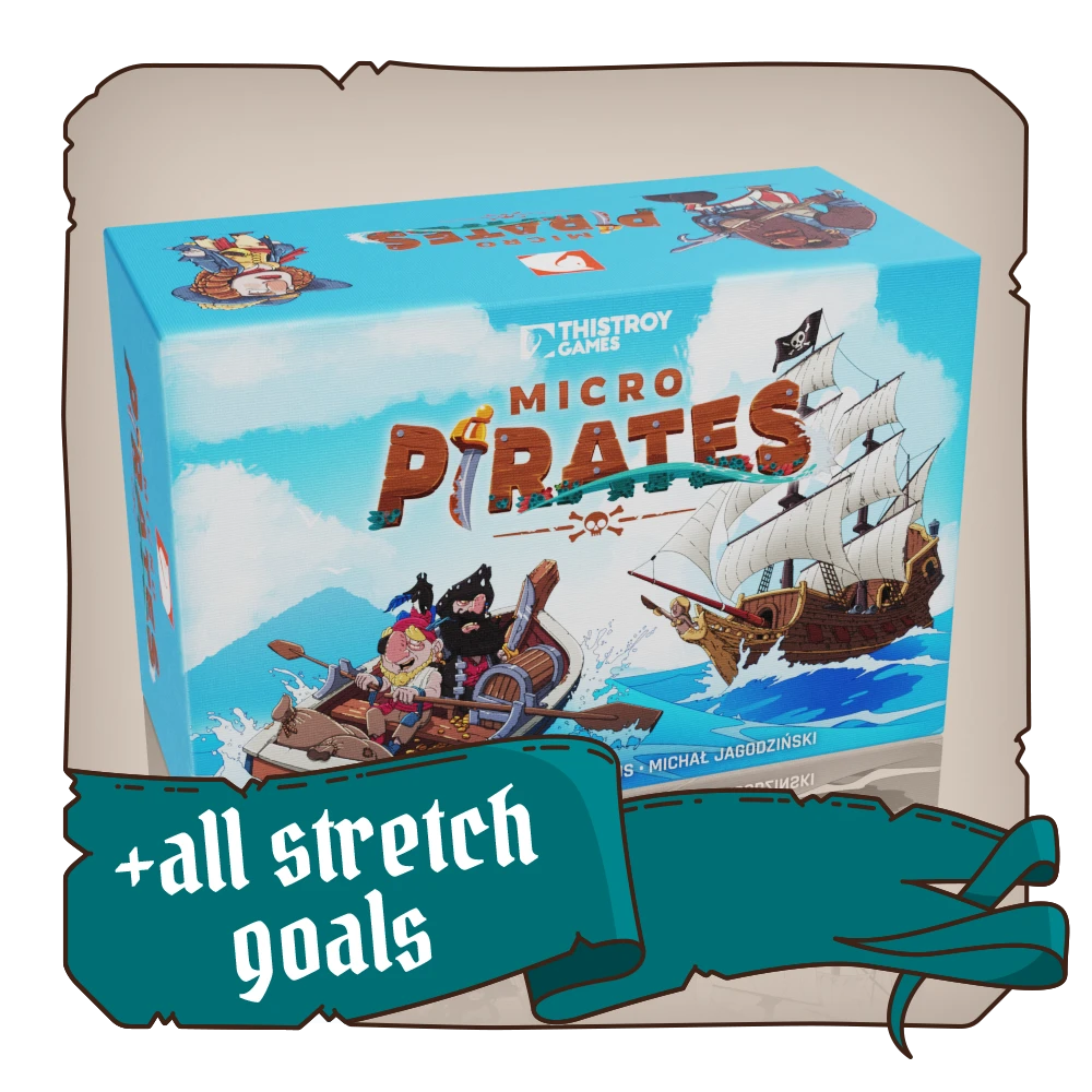 Micro Pirates: Base Pledge (wersja polska)