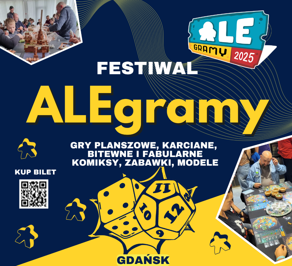 ALEgramy 2025! Największy festiwal gier offline na Pomorzu